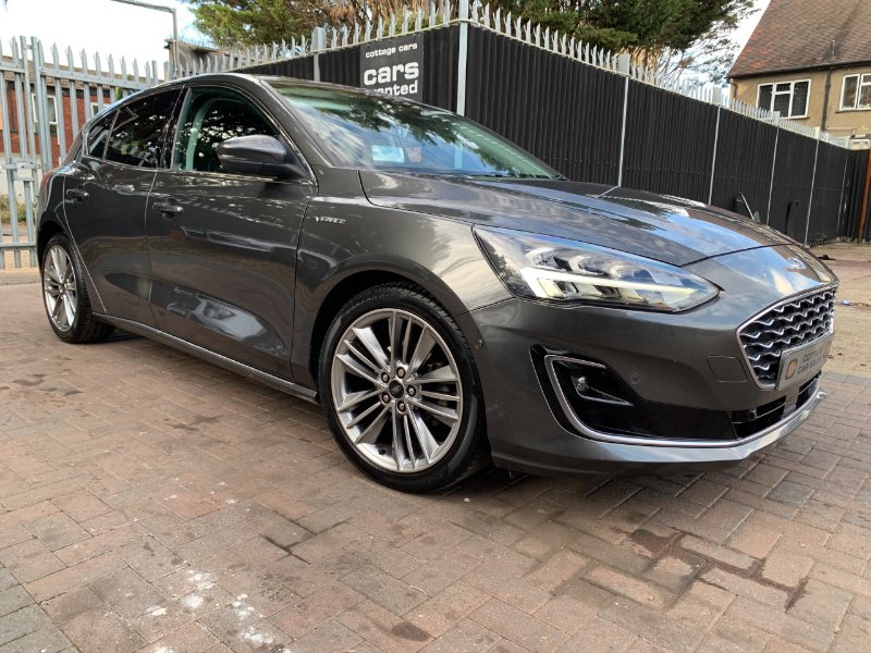 Grey Ford Focus 1.0T EcoBoost Vignale Hatchback 5dr Petrol Manual Euro 6 s/s 125 ps